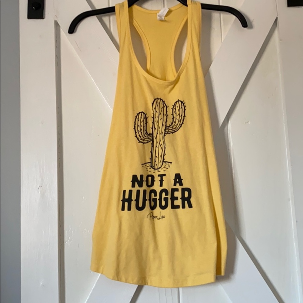 Yellow tank top